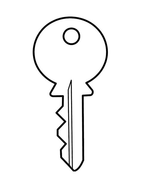 Printable Picture Of A Key